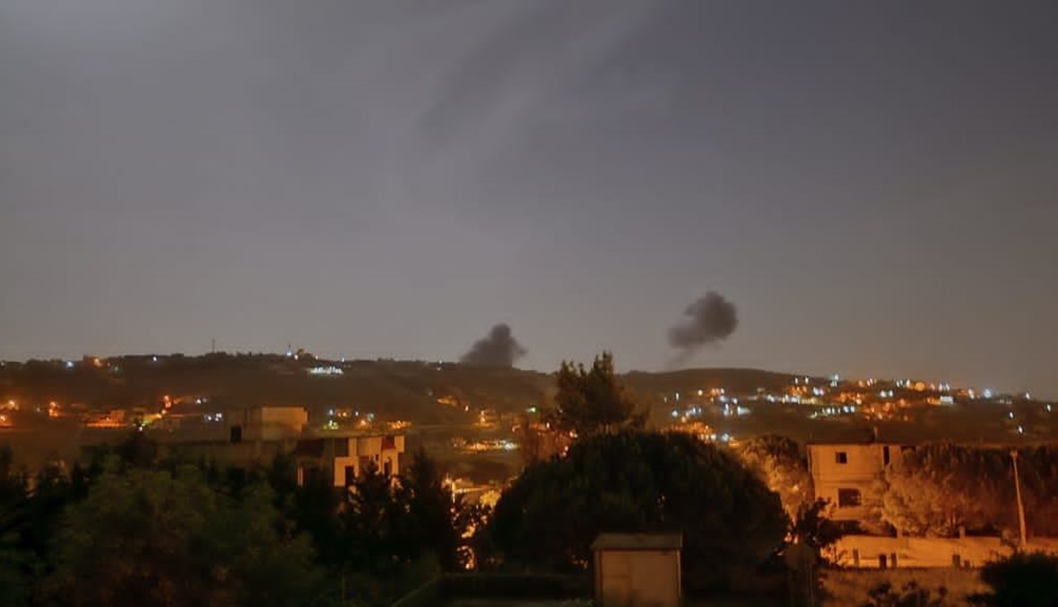 تطّورات الجبهة الجنوبية ليلاً: غارات إسرائيلية وقنابل حارقة على مارون...