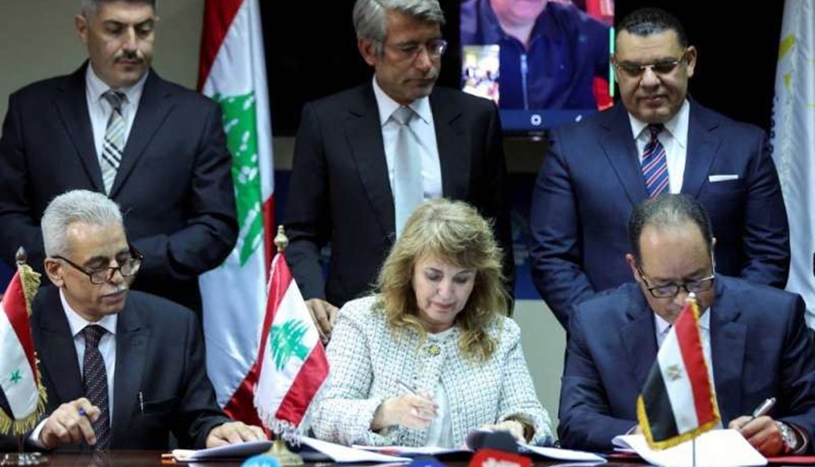 اتفاق نقل الغاز بين مصر ولبنان عبر سوريا... ما مصير...