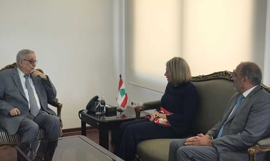 بلاسخارت بعد لقاء بوحبيب: اؤكد التزامي الثابت والتزام الأمم المتحدة المستمر بدعم لبنان وشعبه
